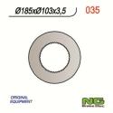 NG BRAKE DISC 035 : Disco de freno NG BRAKES redondo fijo