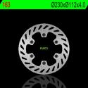 NG BRAKE DISC 163 : Disco de freno NG BRAKES redondo fijo