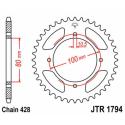 JT SPROCKETS JTR1794.45 : Corona JT SPROCKETS acero estándar 1794 - Paso 428