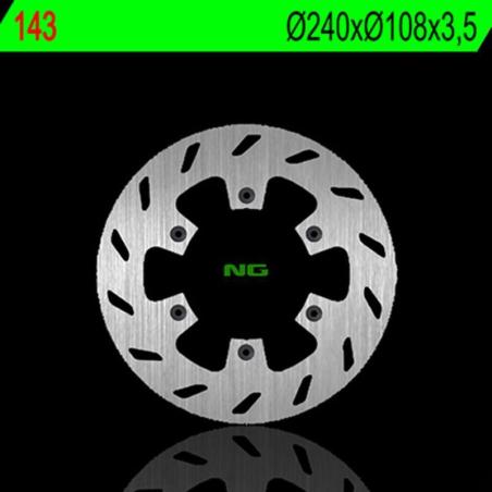 NG BRAKE DISC 143 : Disco de freno NG BRAKES redondo fijo