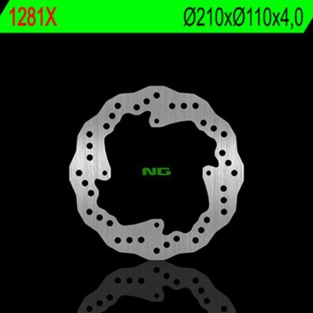 NG BRAKE DISC 1281X : Disco de freno NG BRAKES ondulado fijo