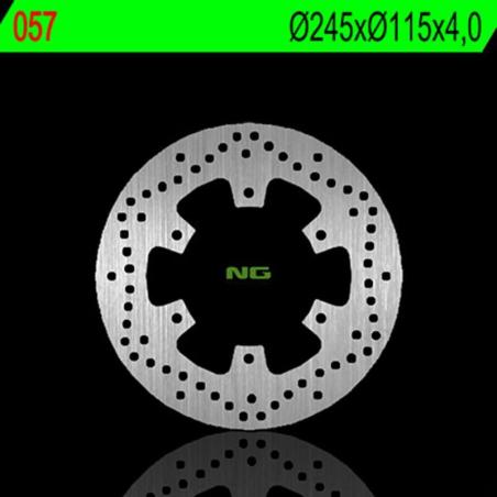 NG BRAKE DISC 057 : Disco de freno NG BRAKES redondo fijo