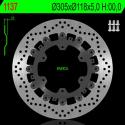 NG BRAKE DISC 1137 : Disco de freno NG BRAKES redondo flotante