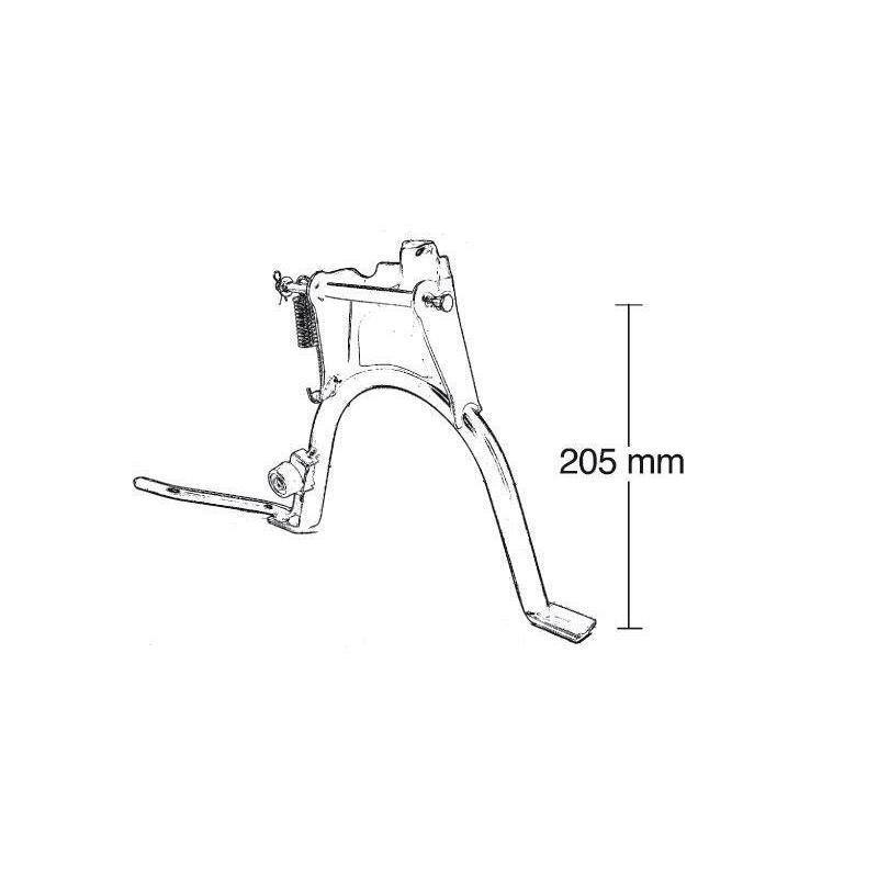 BUZZETTI 8590 : Caballete central completo