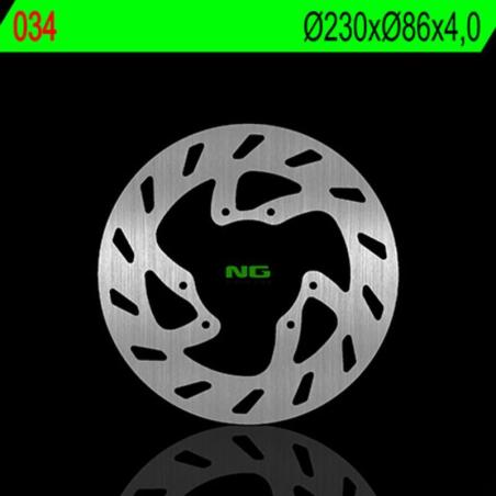 NG BRAKE DISC 034 : Disco de freno NG BRAKES redondo fijo