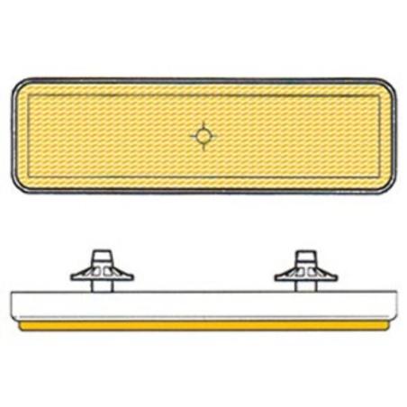 V PARTS R004-S : CATADIOPTRICO RECTANGULAR LATERAL