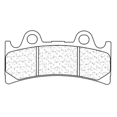 CL BRAKES 2254XBK5 : Juego de pastillas sinterizadas CL BRAKES (2254XBK5)