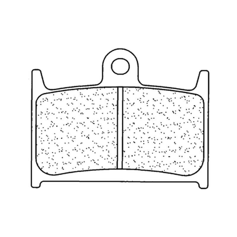 CL BRAKES 2246A3+ : Juego de pastillas sinterizadas CL BRAKES (2246A3+)