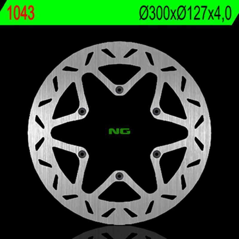 NG BRAKE DISC 1043 : Disco de freno NG BRAKES redondo fijo