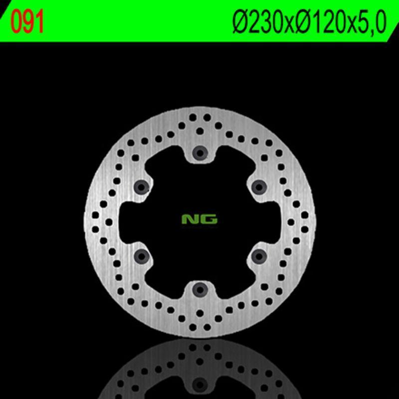 NG BRAKE DISC 091 : Disco de freno NG BRAKES redondo fijo