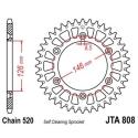 Corona plato transmision trasero JT 808