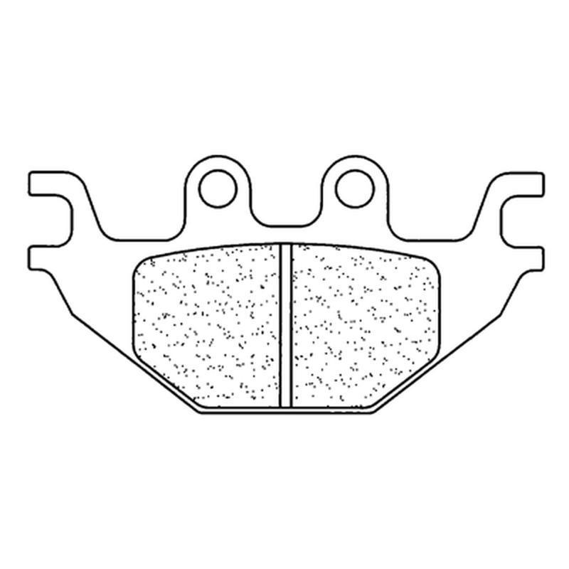 CL BRAKES 1147ATV1 : Juego de pastillas sinterizadas CL BRAKES (1147ATV1)