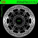 NG BRAKE DISC 1258 : Disco de freno NG BRAKES redondo flotante