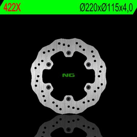 NG BRAKE DISC 422X : Disco de freno NG BRAKES ondulado fijo