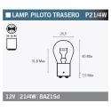 OSRAM 7225 : Caja de 10 lámparas OSRAM 7225