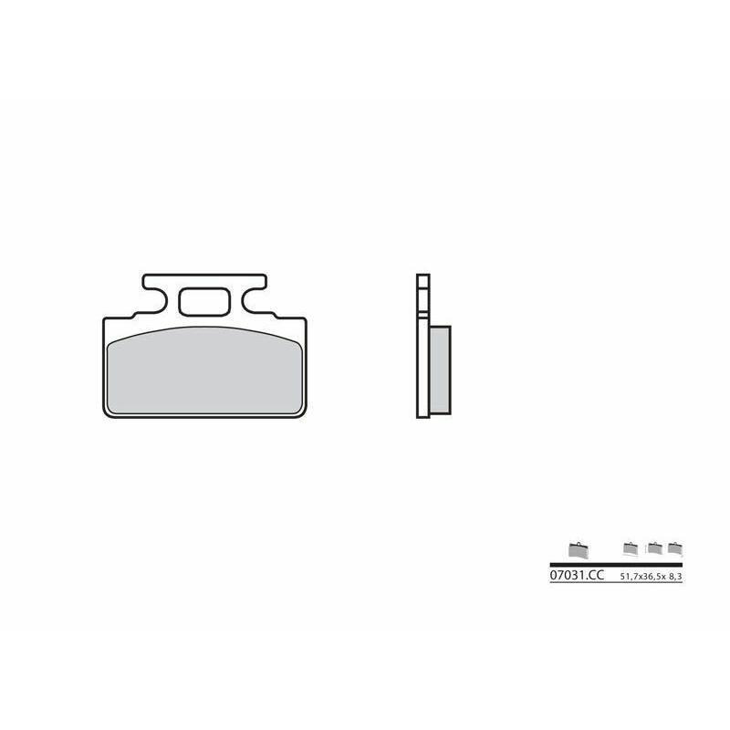 V PARTS 7031 : INTERMITENTE DELANTERO IZDO