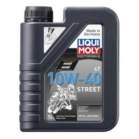 LIQUI MOLY 1521 : Botella de 1L aceite Liqui Moly HC sintético 10W-40 Street