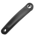 PROWHEEL AL-7-170 : PROWHEEL Biela izquierda de bicicleta Aluminio negro 170mm Eje cuadrado