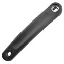 PROWHEEL AL-7-175 : PROWHEEL Biela izquierda de bicicleta Aluminio negro 175mm Eje cuadrado