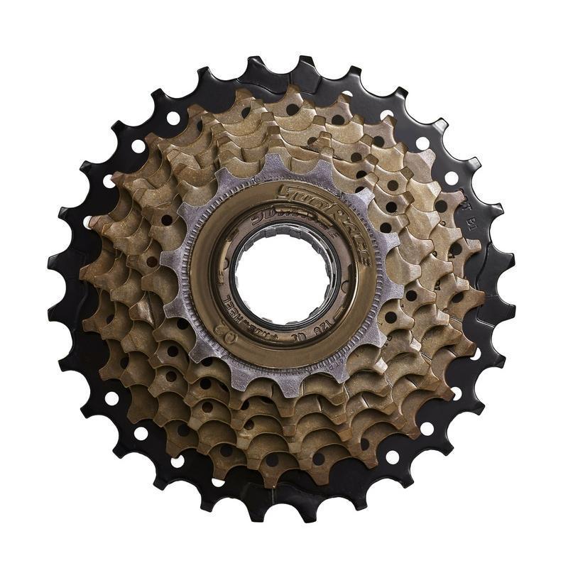 V BIKE MF-TZ21 : V BIKE Cassette a rosca bicicleta 7 Velocidades. Desarrollo 14/28