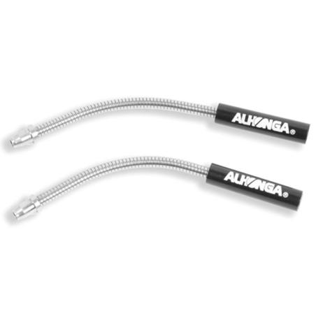 ALHONGA HJ-601A.16 : ALHONGA Juego de guías de cable flexibles para freno V-Brake