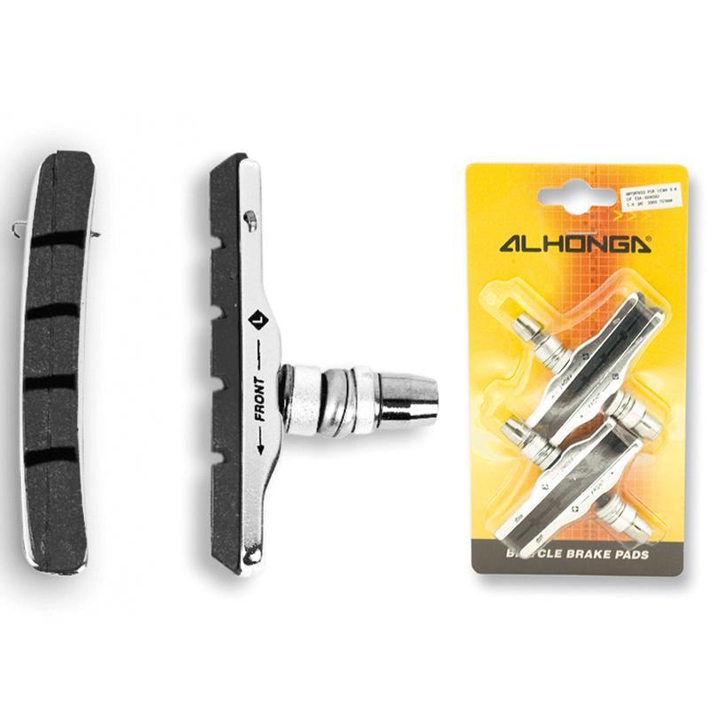 ALHONGA 739.13A : Juego de 4 zapatas tipo XTR 98.Funda aluminio