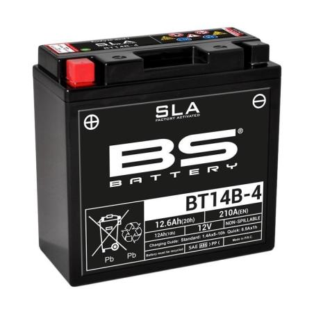 BS BATTERY 300644 : Batería BS BATTERY SLA BT14B-4 (FA)