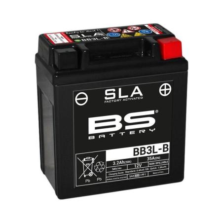 BS BATTERY 300842 : Batería BS BATTERY SLA BB3L-B (FA)