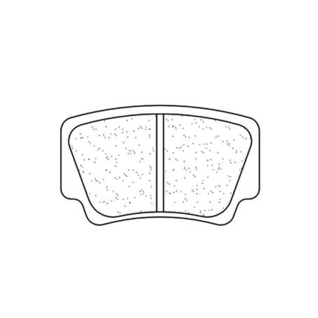 CL BRAKES 1205ATV1 : Juego de pastillas sinterizadas CL BRAKES (1205ATV1)