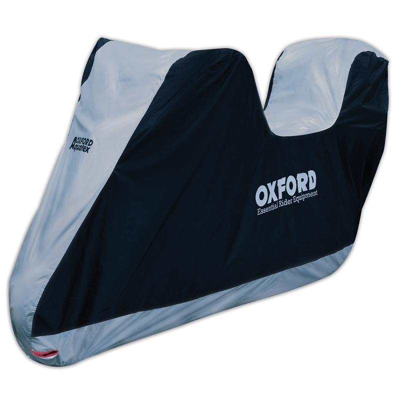 OXFORD CV203 : Funda cubre moto universal para motos con baulete T.M (229cm) Oxford