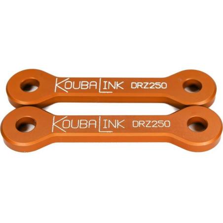 KOUBALINK DRZ250 : Kit de bajada KOUBALINK (44.5 mm) naranja - Suzuki