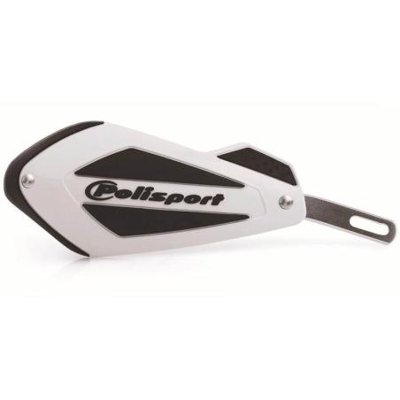 POLISPORT 8666800002 : Recambio paramanos Polisport Shield blanco 8305500001