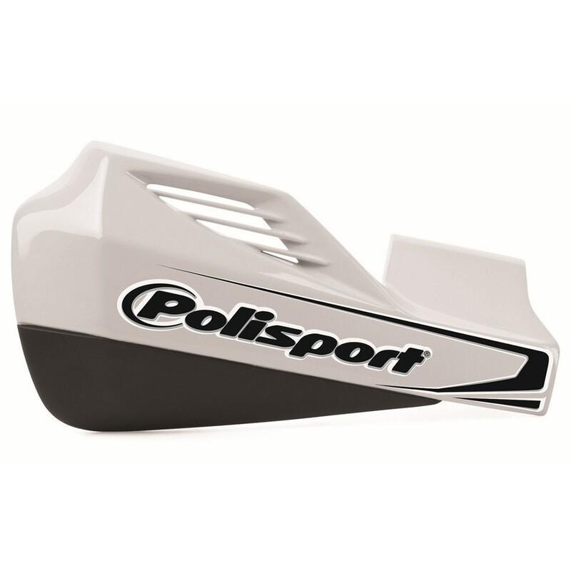 POLISPORT 8657400017 : Paramanos abierto Polisport MX Rocks aluminio blanco 8306400033