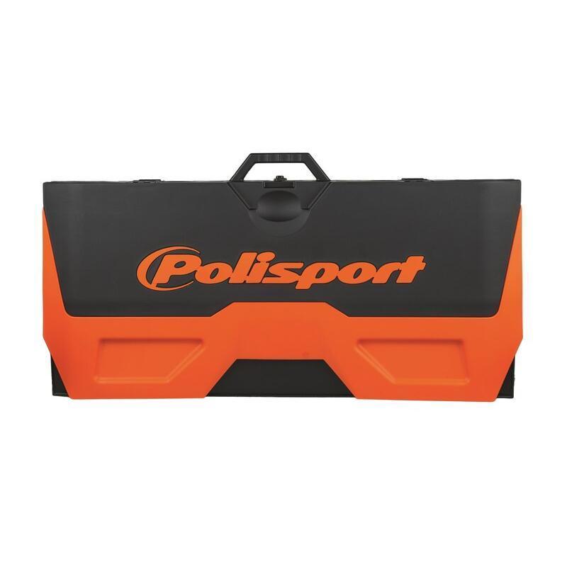 POLISPORT 8982200002 : Alfombra plastica de box Polisport naranja 8982200002