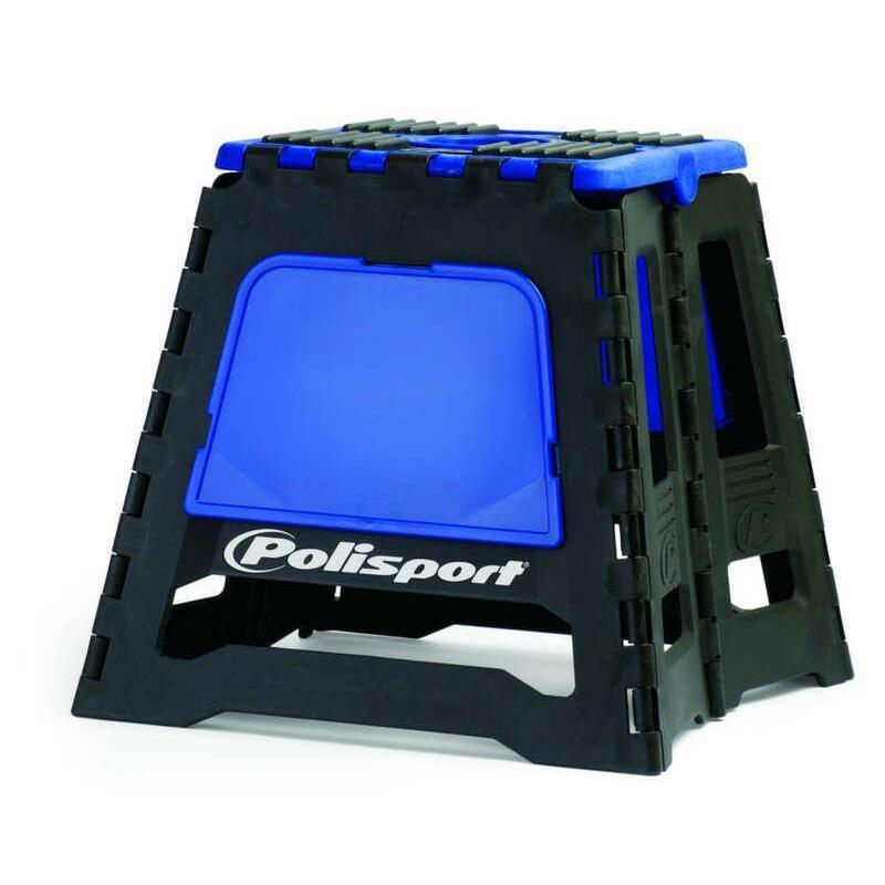 POLISPORT 8981500003 : Caballete plegable de plástico Polisport azul 8981500003