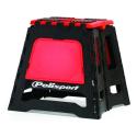 POLISPORT 8981500004 : Caballete plegable de plástico Polisport rojo 8981500004