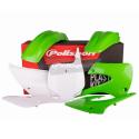 POLISPORT 90462 : Kit plástica Polisport Kawasaki color original 90462