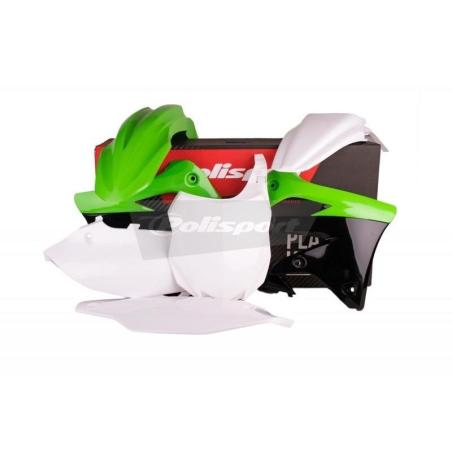 POLISPORT 90545 : Kit plastica completo POLISPORT Kawasaki