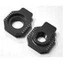 V PARTS ASRAB-31-BK : Tensores de eje trasero Ktm Negro