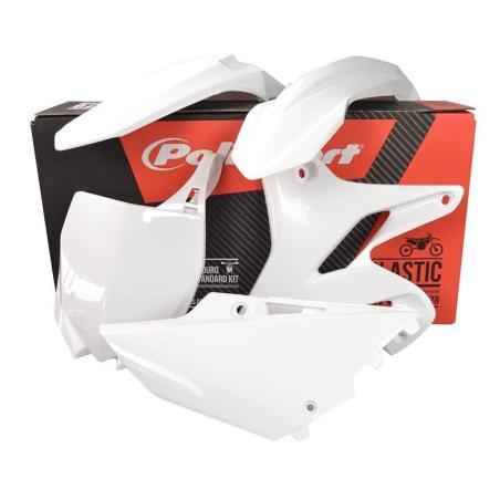 POLISPORT 8473100002 : Kit plástica Polisport Blanco 90648 - Yamaha YZ125/250