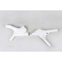 UFO HO02637-041 : Protector de chasis UFO Honda blanco HO02637-041