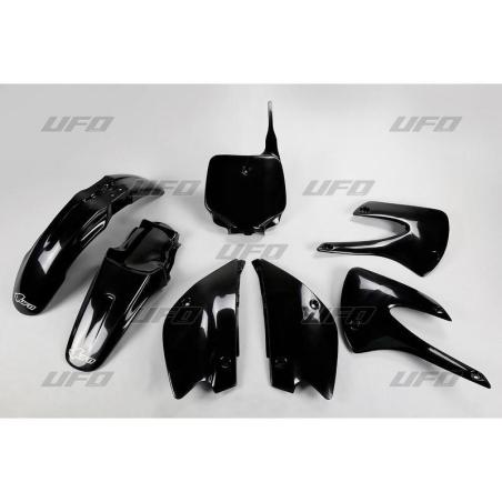 UFO KAKIT214K-001 : Kit plástica completo Kawasaki negro KAKIT214K-001