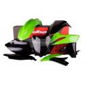 POLISPORT 90542 : Kit plástica Polisport Kawasaki color original 90542