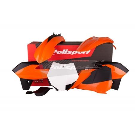 POLISPORT 90555 : Kit plástica Polisport KTM color original 90555