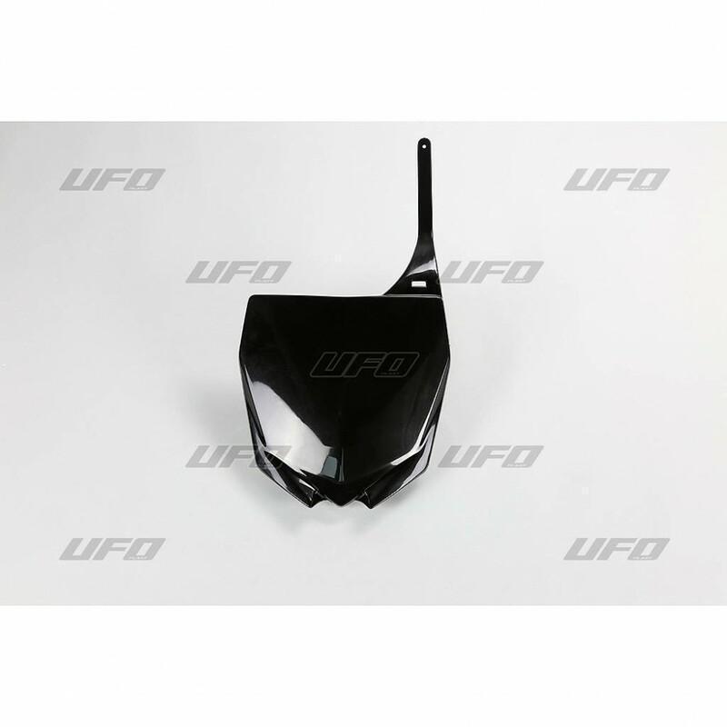 UFO YA04813#001 : Portanúmeros delantero UFO Yamaha negro YA04813-001