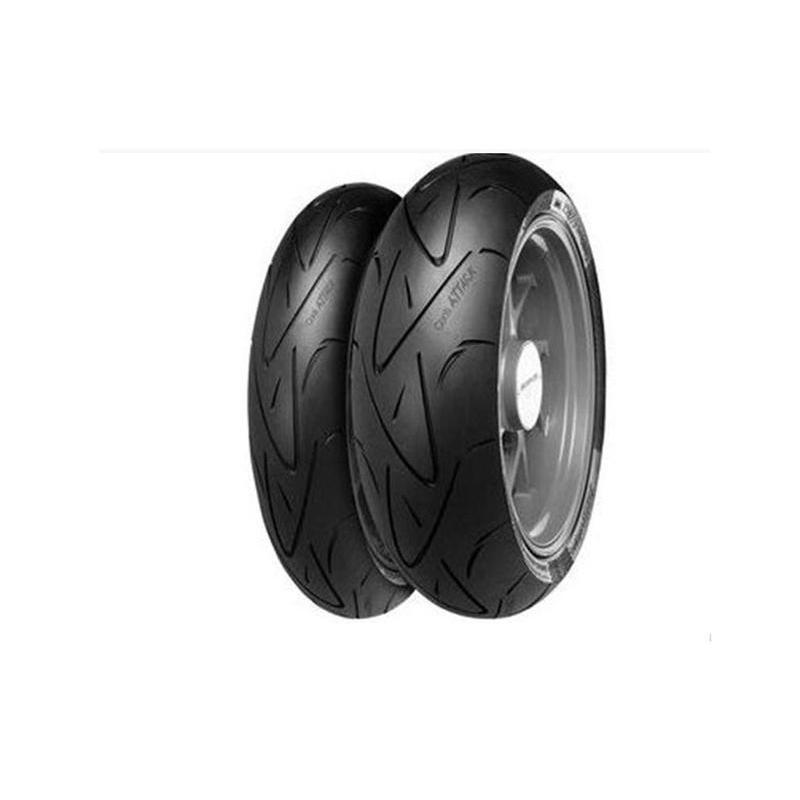 CONTINENTAL 02443990000 : Neumático CONTINENTAL CONTISPORTATTACK 120/70 ZR 17 M/C (58W) TL