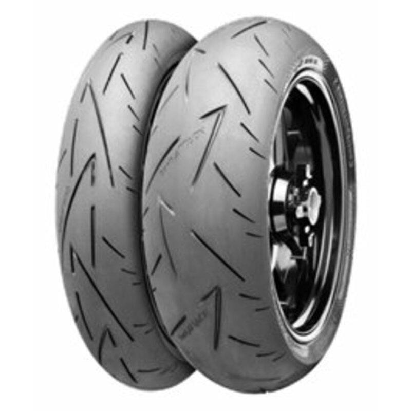 CONTINENTAL 02440060000 : Neumático CONTINENTAL CONTISPORTATTACK 2 120/70 ZR 17 M/C (58W) TL