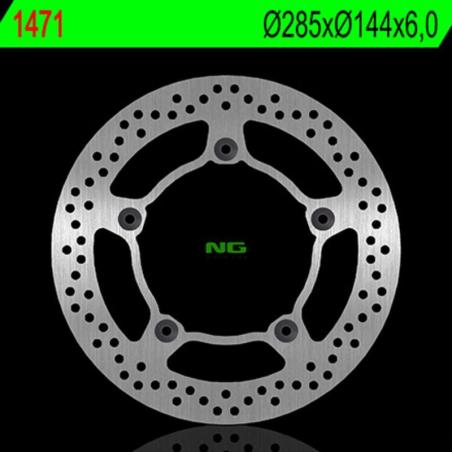 NG BRAKE DISC 1471 : Disco de freno NG BRAKES redondo fijo