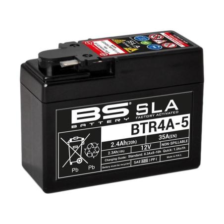 BS BATTERY 300667 : Batería BS BATTERY SLA BTR4A-5 (FA)