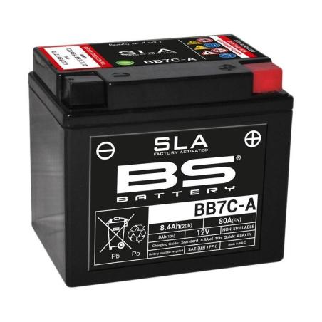 BS BATTERY 300843 : Batería BS BATTERY SLA BB7C-A (FA)